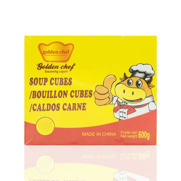 Beef flavored soup chunks